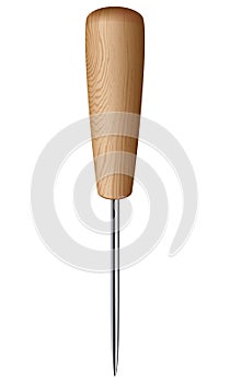 Awl. Vector illustration