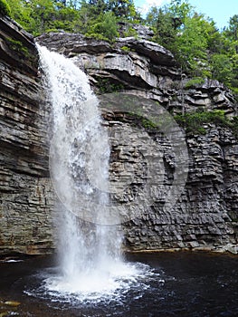 Awosting Falls, Minnewaska State Park Preserve, NY photo