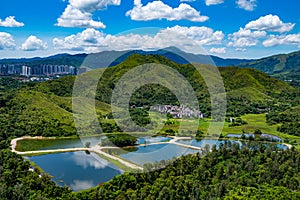The River-loop area of Shenzhen River
