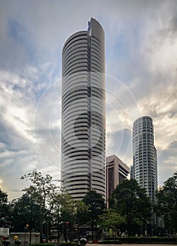 Singapore 2019 Office building at Tanjong Pagar during afternoon photo