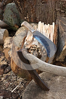 Axe and Billhook Machete