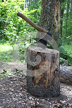 Axe, Chop firewood