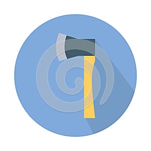 Axe Color Vector Icon which can easily modify or edit