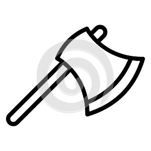 Axe Isolated Vector icon which can easily modify or edit