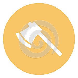 Axe Isolated Vector icon which can easily modify or edit