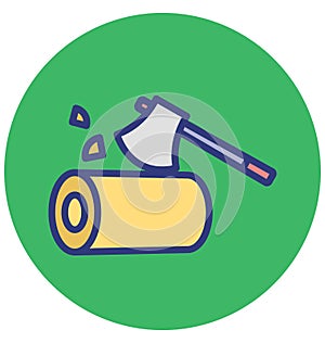 Axe Isolated Vector Icon which can easily modify or edit  Axe Isolated Vector Icon which can easily modify or edit