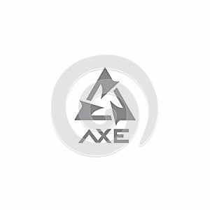 Axe Logo Modern Design