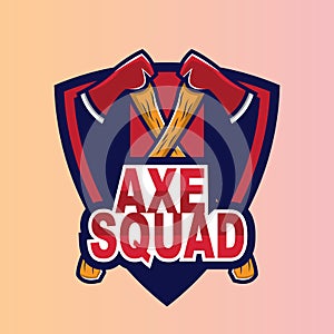 Axe logo for sport team