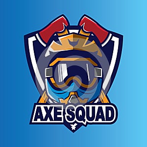 Axe logo for sport team