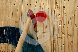 Sport of Axe Throwing photo