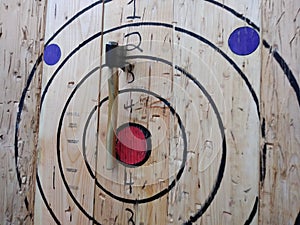 Axe Throwing Target, Hatchet Throwing Bullseye