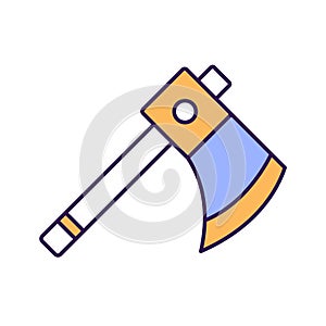 Axe Vector Icon easily modify.