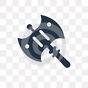 Axe vector icon isolated on transparent background, Axe transpa