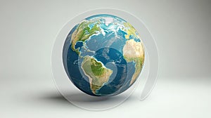 axis rotating globe