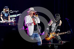 Axl Rose and Chris Pitman