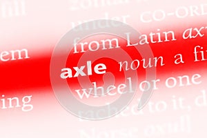 axle