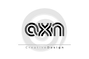 AXN Creative Unique Modern Letter Logo Design