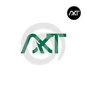 AXT Logo Letter Monogram Design