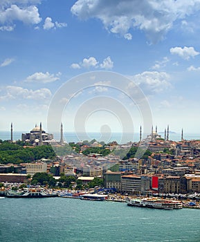 Aya Sofia and Blue Mosque