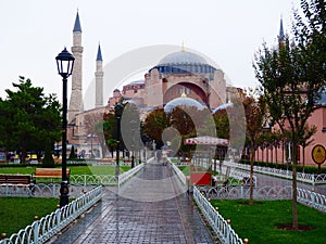 The Aya Sofya (Hagia Sofia)