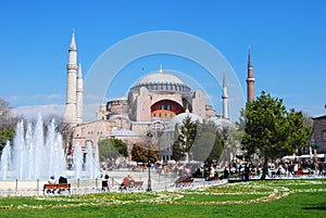 Aya Sofya in Istanbul.