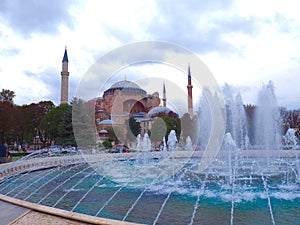 The Aya Sofya (Hagia Sofia)