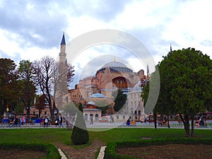 The Aya Sofya (Hagia Sofia)