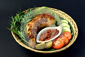 Ayam Penyet- Indonesian Food