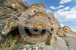 Ayazini cave church and National Park in Afyon, Turkey