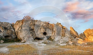 Ayazini cave church and National Park in Afyon, Turkey