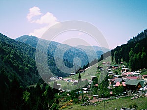 Ayder plateau in Rize, Turkey