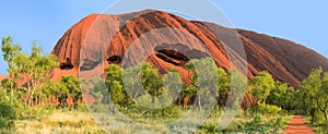 Ayer rock or Uluru outback Australia