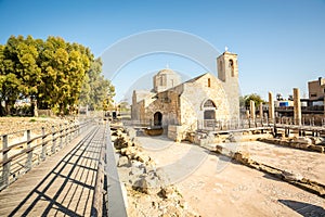 Ayia Kyriaki Chrysopolitissa church in Paphos, Cyprus