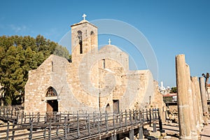 Ayia Kyriaki Chrysopolitissa church in Paphos, Cyprus