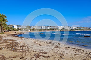 Ayia Napa coastline in Cyprus