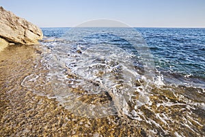 Ayia Napa, Cyprus. Sea caves of Cavo Greco Cape.