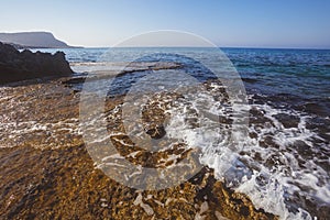 Ayia Napa, Cyprus. Sea caves of Cavo Greco Cape.