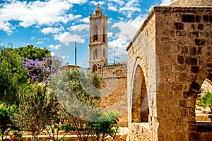 Ayia Napa monastery, best known landmark of the area. Cyprus