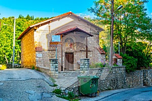 Ayioi Apostoloi Eleousas church in Kastoria, Greece