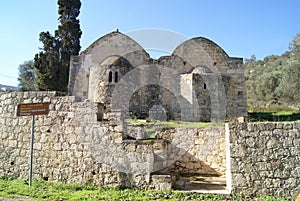 Ayios Ioannis Theologos church in Stylos, Greece