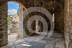 Ayios Marcos temple or Fragomonastiro in Kaisariani district, Athens, Greece, inside photo