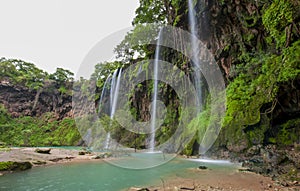 Ayn Athum waterfall, Salalah, Sultanate of Oman photo