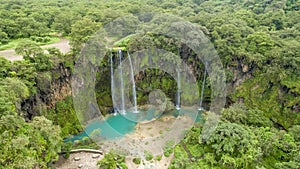 Ayn Athum waterfall, Salalah, Sultanate of Oman photo