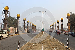 Worship Road (Bhakti Path), Ayodhya, Uttar Pradesh, India