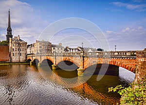 Ayr Scotland Bridge Historic Buildings and River