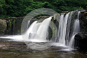Aysgarth waterfall in Yorkshire Dales photo