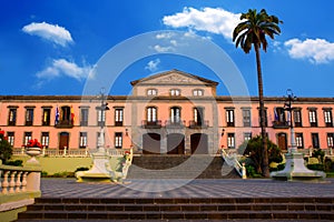 Ayuntamiento square in La Orotava Tenerife photo