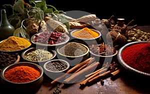 Ayurvedic Healing Herbs and Spices Showcase