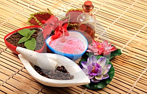 Ayurvedic spa items