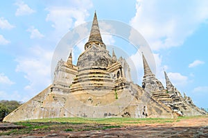 Ayuthaya historical park Thailand